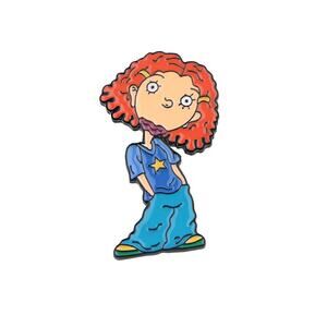 As Told By Ginger Characters Nickelodeon Ginger Foutley Enamel Pins - 345